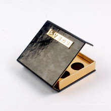 Custom cosmetic palette eyeshadow packaging box with magnetic